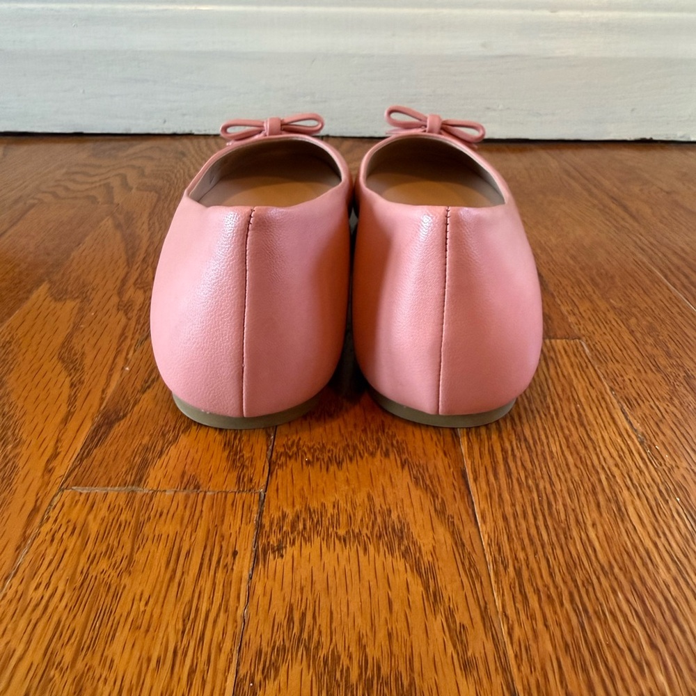 Kate Spade Women’s Kiersten Bow Pink Ballet Flats - Picture 6 of 8